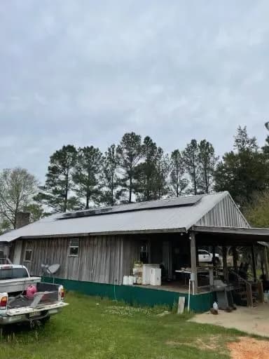 Solar panel installation project