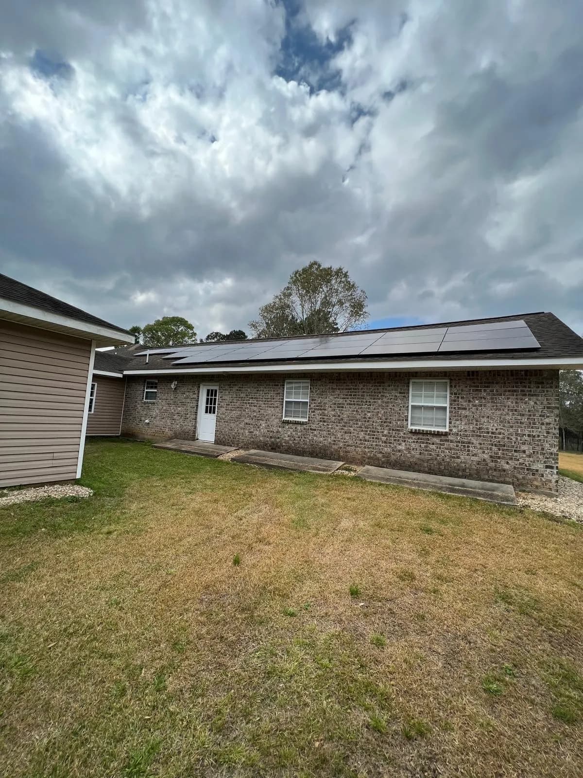 Solar panel installation project